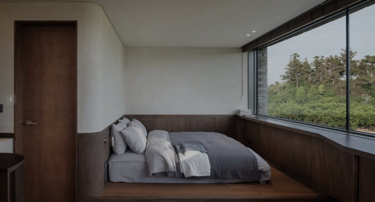 A bedroom as shown on the property's own listing