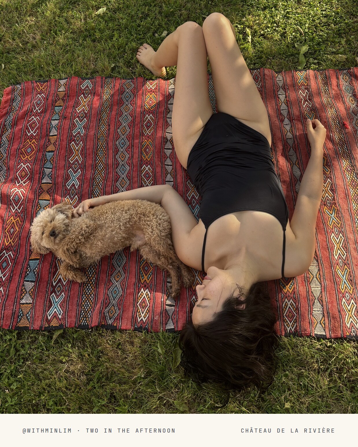 Two in the afternoon on the lawn, with nothing scheduled